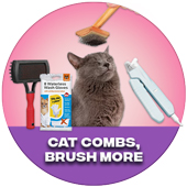 Cat Combs, Brush More