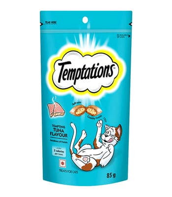 Temptations Tuna Cat Treat, 85 Gms - Cat Treats