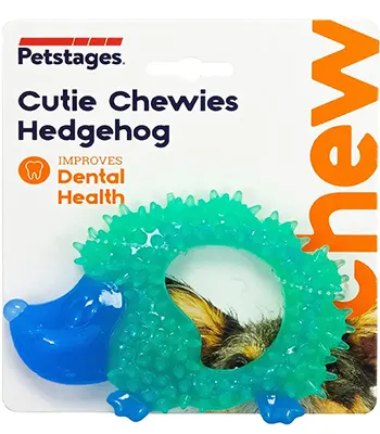 Petstages Cutie Chewies Hedgehog Dog Toy