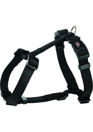 Trixie Premium Harness Black - Puppies Adult Dogs
