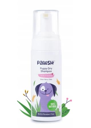 PAWSH Puppy Dry Shampoo,120 ml - All Breeds