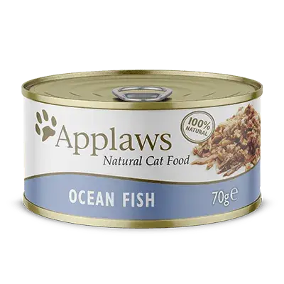 Applaws Natural Ocean Fish Cat Food, 70 Gms