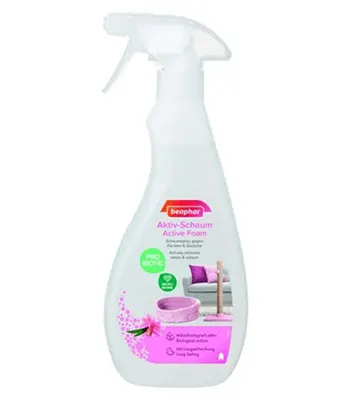 Beaphar Active Foam Probiotic Odor and Stain Remover - Dogs and Cats