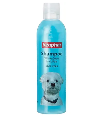 Beaphar Dog Shampoo - White Coat / Light Color Coats