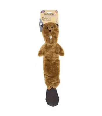Beco Brenda The Beaver- Stuffing Free Dog Toy