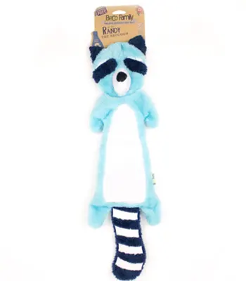 Beco Randy The Racoon - Stuffing Free Dog Toy