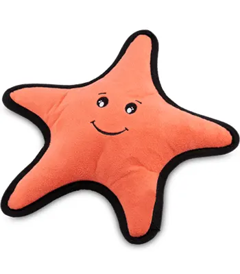 Beco Rough and Tough Star Fish - Medium and Large Breed Dog Toy
