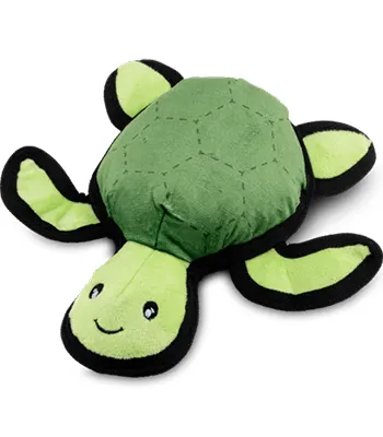 Beco Rough and Tough Turtle Chew Toy- Medium and Large Breed