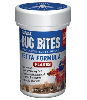 Fluval Bug Bites Betta Flakes 18 g (0.63oz)