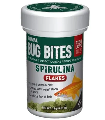 Fluval Bug Bites Spirulina / Spiruline Flakes