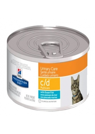 Hill's Prescription Diet c/d Feline - Urinary Cans,156 Gms