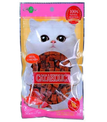 Cataholic Neko Soft Chicken, Fish and Salmon Cube - Kitten And Adult Cat Treat