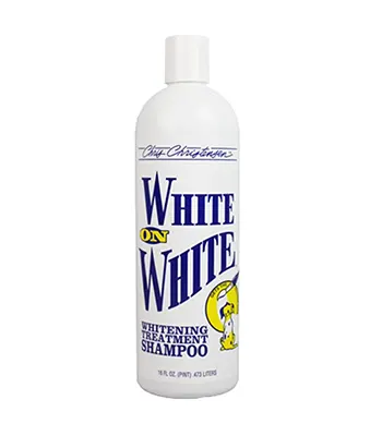 Chris Christensen White on White Shampoo,473ml - Puppies and Adult