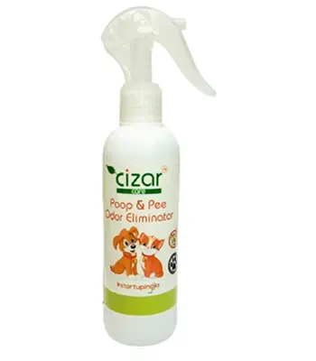 Cizar Pee and Poop Odor Eliminator,200 ml- Dogs and Cats