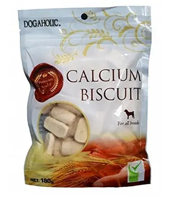 Dogaholic Calcium biscuits - For Puppies Adult Dogs