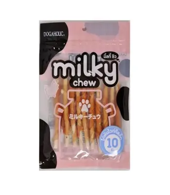 Dogaholic Milky Chew Chicken Stick Style - 10 pcs - Puppies and Adult Dogs