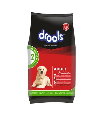 Drools 100% Vegetarian Adult Dog Dry Food - 1.2kg