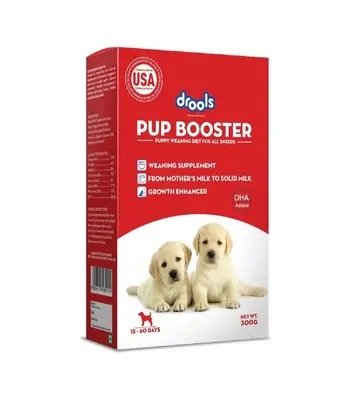 Drools Puppy Booster,Puppy Crealac,300Gm - All Breeds Puppies