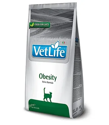 Farmina Vetlife Obesity, 2 Kgs - Cat Dry Food