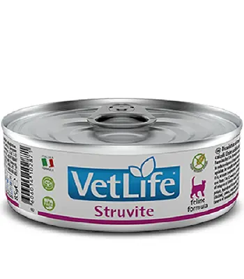 Farmina Vetlife Struvite Cat Formula Wet Food Can, 85 Gms