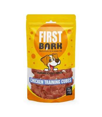 First Bark Chicken Training Cube - Dog Treat