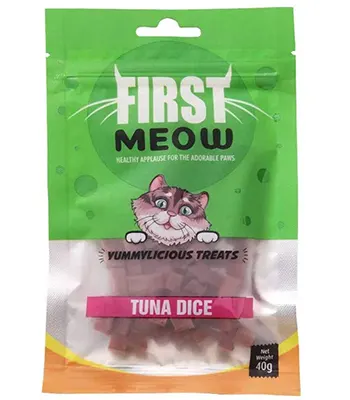 First Meow Tuna Dice - Cat Treat