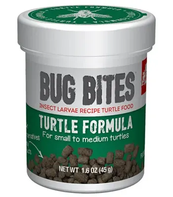 Fluval Bug Bites Turtle Formula Small to Medium Turtles 45 g (1.6 oz)