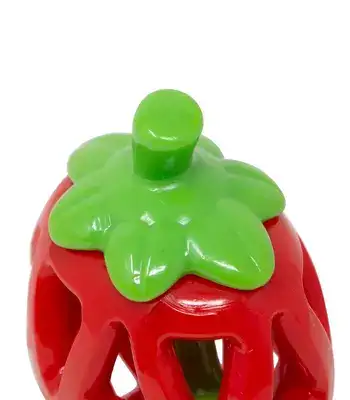 FOFOS Strawberry Vegi-Bites, Dog Treats Dispenser Toys