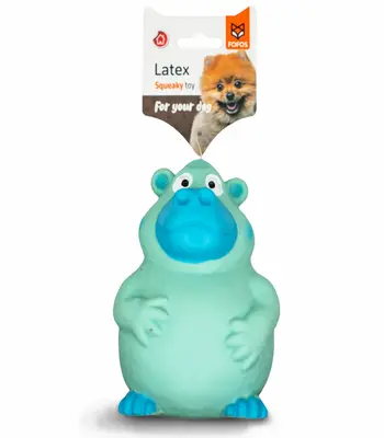 FOFOS Latex Bi Ape Squeaky Dog Toy - Puppies and Dog Toy