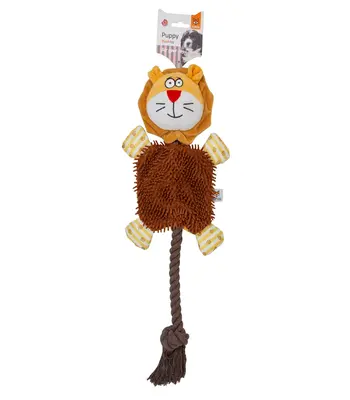 FOFOS Puppy Rope Lion Dog Toy - Small and Medium Puppy Dog Toy