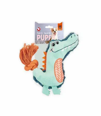 FOFOS Puppy Toy, Alligator - Dog Plush Rope Toy