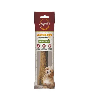 Gnawlers Chicken Bone - 8 inches - Dog Treat