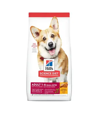Hill's Science Diet Small Bites Chicken, 2 Kgs - Adult Dog Dry Food
