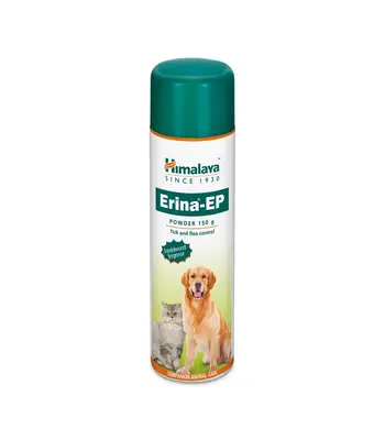 Himalaya Erina Ep Pet Powder, 150 gms - Dog Cats
