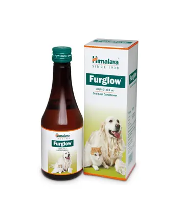 Himalaya Furglow Oral Coat Conditioner,200 ml - Dog Cats