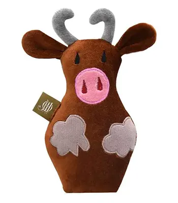 Jazz My Home Bull Plush Toy for Dogs- Dogs Puppies