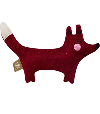 Jazz My Home Fox Dog Toy for Dogs- Dogs Puppies