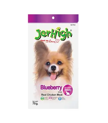 JerHigh Blueberry Stick - Dog Treat