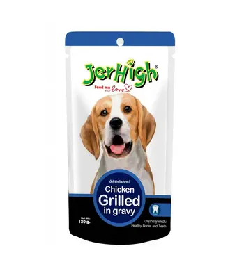 JerHigh Chicken Grilled in Gravy - Adult Dog Wet Food