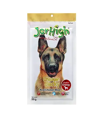 JerHigh Chicken Jerky - Puppies and Adult Dogs