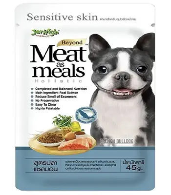 Jerhigh Meat as Meals Salmon Receipe - Dog Food (Small Breed)