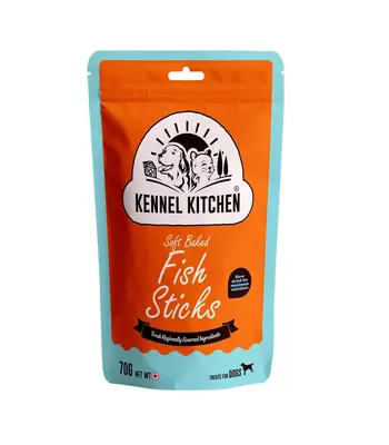 Kennel Kitchen Soft Baked Fish Sticks - Puppies and Adults Dogs
