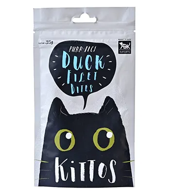 Kittos Duck Filet Bites - Kitten and Adult Cat