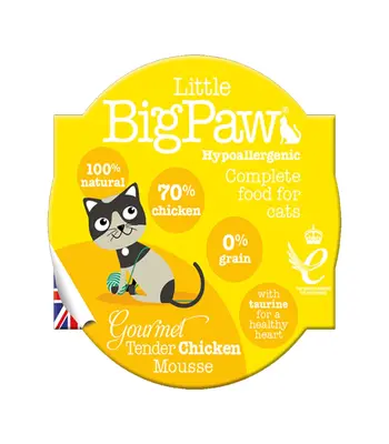 Little Big Paw Gourmet Tender Chicken Mousse - Cat Wet Food