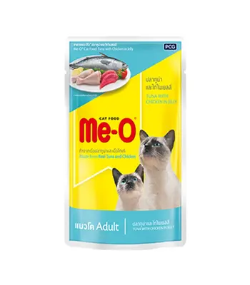 ME-O Tuna with Chicken in Jelly - Adult Cat Wet Food