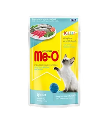 ME-O Tuna with Sardine Pouch - Kitten - Wet Food