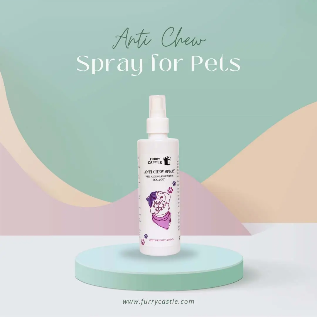 Furry Castle Anti chew pet spray- 250ml