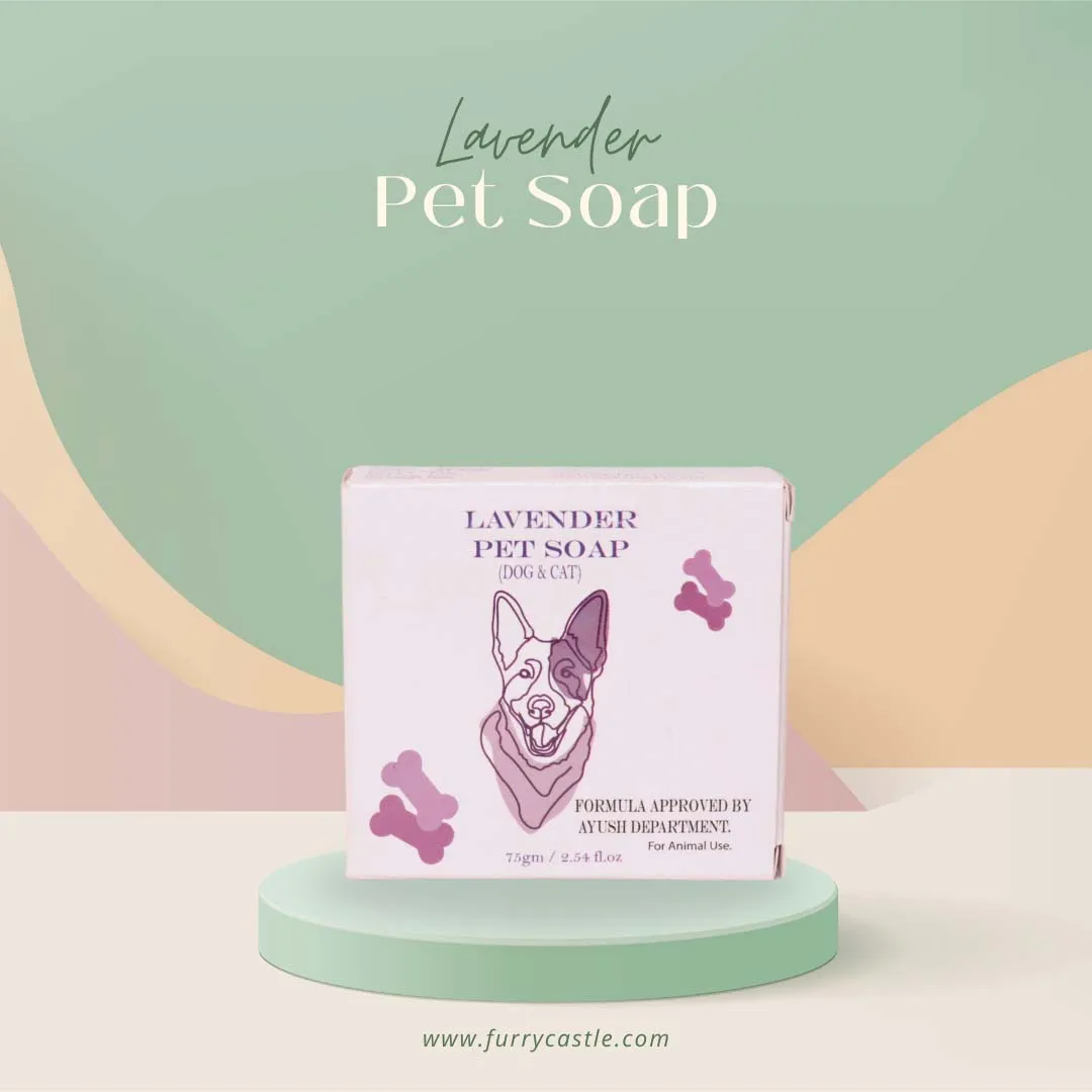Furry Castle Lavender pet soap