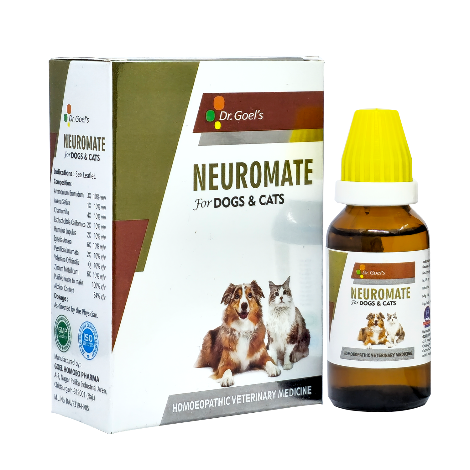 Dr.Goel's NEUROMATE for pets 30ml 