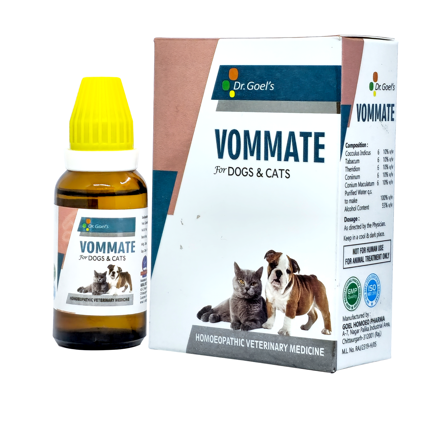 Dr.Goel's VOMMATE for pets 30ml
